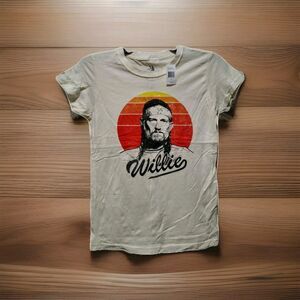 Willie Nelson Shirt Reprint Zion Rootswear NEW with Tags! Size Medium